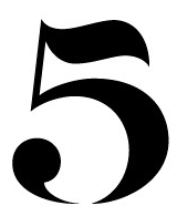 digit of number 5